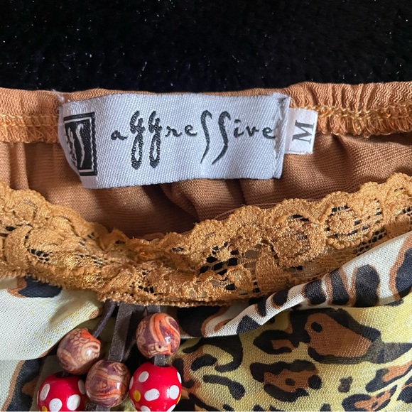 yellow and brown leopard print dress🐆 - Picture 5 of 5